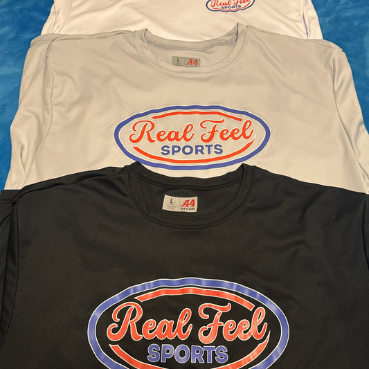 Real Feel Sports Athletic Tees