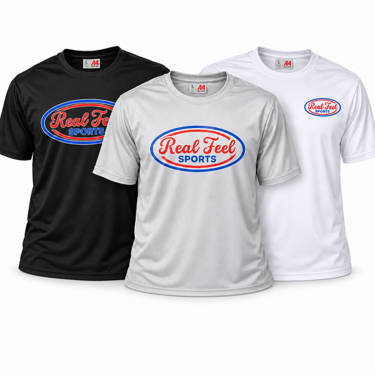 Real Feel Sports Athletic Tees
