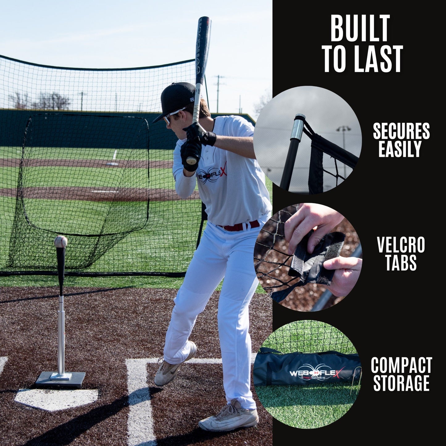 Web Flex Spider Series 7x7 Sock Net Screen