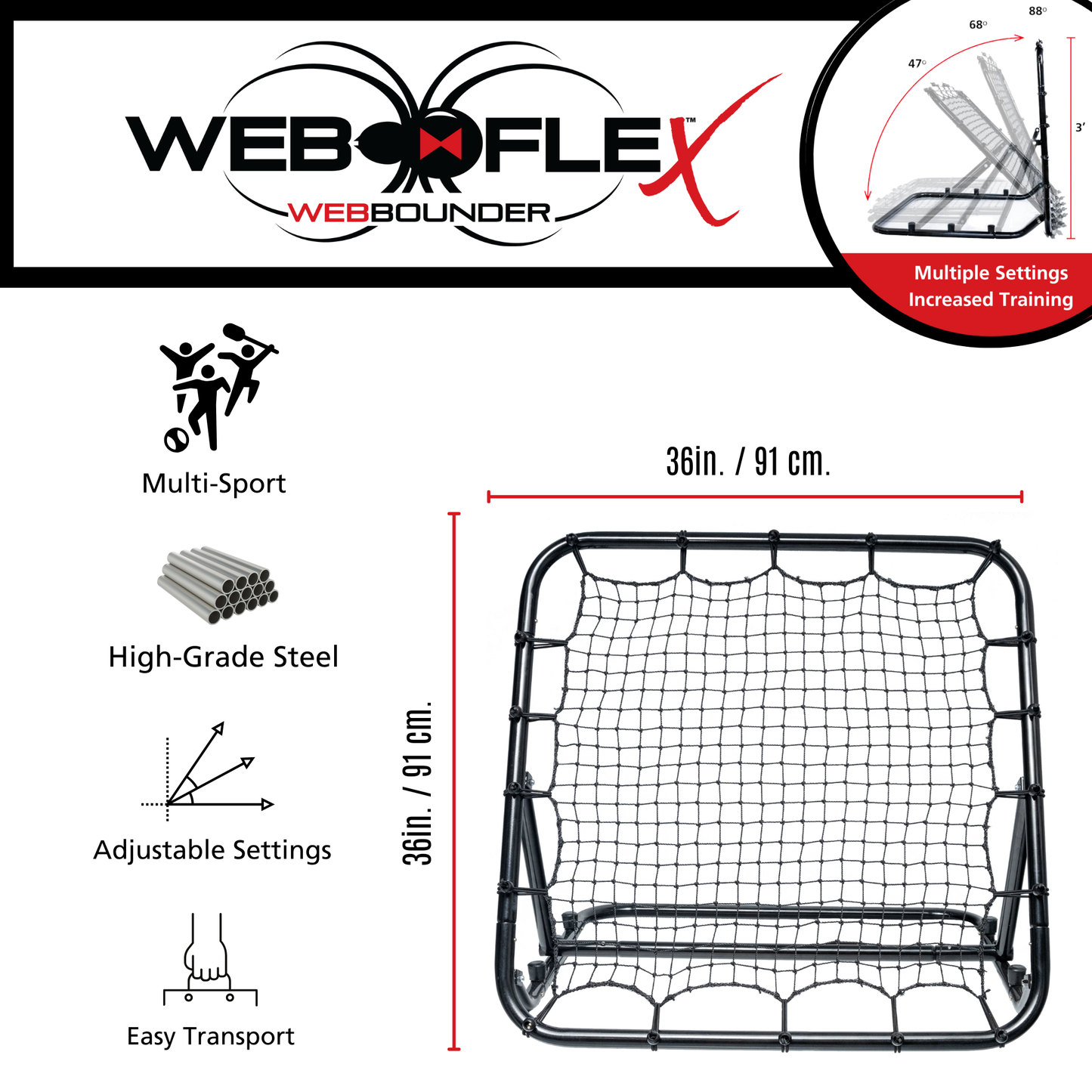 Web Flex Sports Web Rebounder